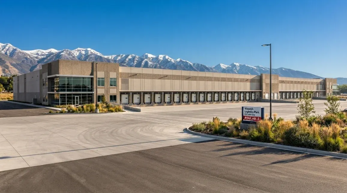 Exterior of the FFE 3PL warehouse in Salt Lake City